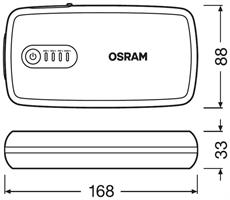 OSRAM BATTERYstart 300 AVVIATORE DI EMERGENZA AL LITIO
