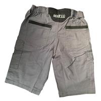 SPARCO PANTALONI BERMUDA CARGO GRIGIO