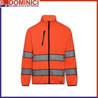 DIADORA UTILITY PILE DA LAVORO SWEAT PILE HV ARANCIO FLUO