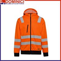 DIADORA FELPA DA LAVORO HOODIE FZ HV ARANCIONE FLUO