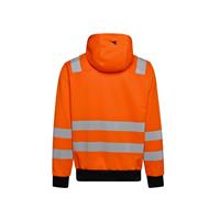 DIADORA FELPA DA LAVORO HOODIE FZ HV ARANCIONE FLUO