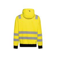 DIADORA FELPA DA LAVORO HOODIE FZ HV GIALLO FLUO