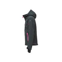 U-POWER GIACCA DA LAVORO SOFTSHELL SPACE GREY FUCSIA