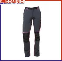 U-POWER PANTALONI DA LAVORO ATOM GREY FUCSIA