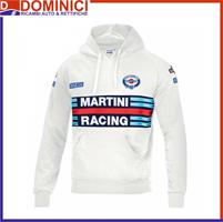 SPARCO FELPA HOODIE MARTINI RACING BIANCO