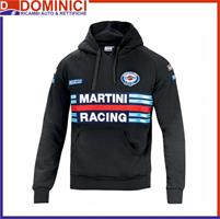 SPARCO FELPA HOODIE MARTINI RACING NERO