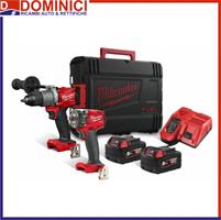 MILWAUKEE KIT 18V TRAPANO AVV. + AVV.IMPULSI *M18 FPP2T2-502X