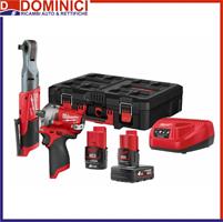 MILWAUKEE KIT 12V AVV.IMPULSI + CRICCHETTO *M12 FPP2AV-422P