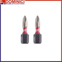 MILWAUKEE INSERTO BIT PH1 25 mm PER AVVITATORE (cf. 2pz.)