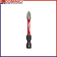 MILWAUKEE INSERTO BIT PH2 50 mm PER AVVITATORE (cf. 1pz.)