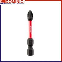 MILWAUKEE INSERTO BIT PZ2 50 mm PER AVVITATORE (cf. 1z.)