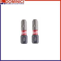 MILWAUKEE INSERTO BIT PZ3 25 mm PER AVVITATORE (cf. 2pz.)