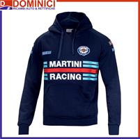 SPARCO FELPA HOODIE MARTINI RACING BLU