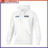 SPARCO FELPA HOODIE BIG STRIPES MARTINI RACING BIANCO