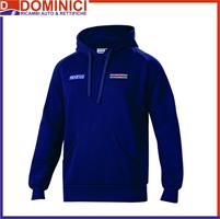 SPARCO FELPA HOODIE BIG STRIPES MARTINI RACING BLU
