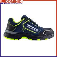 SCARPA ANTINFORTUNISTICA SPARCO S3 ALLROAD BLU/GIALLO FLUO