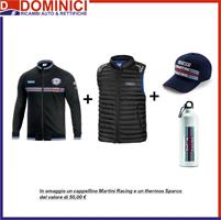 PROMO MARTINI FELPA ZIP 01278MRNR+GILET 01259MRNR+OMAGGIO