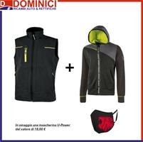 PROMO U-POWER GILET PE181BC + FELPA EY212BC + OMAGGIO