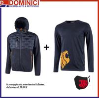PROMO U-POWER MAGLIA FU214DB + GIUBBOTTO FU213DB + OMAGGIO