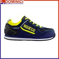 SCARPA ANTINFORTUNISTICA SPARCO S1P GYMKHANA BLU/GIALLO FLUO