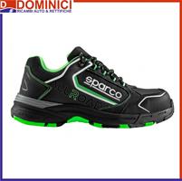 SCARPA ANTINFORTUNISTICA SPARCO S3 ALLROAD NERO/VERDE FLUO