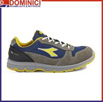 DIADORA SCARPA ANTINFORTUNISTICA RUN TEXT LOW S1P SRC ESD GR/BLU