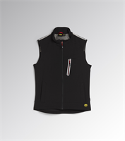 DIADORA UTILITY GILET DA LAVORO VEST CARBON TECH NERO