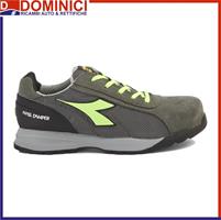 DIADORA SCARPA ANTINF. GLOVE MDS TEXT LOW S1P GRIGIO/VERDE FLUO