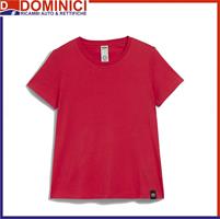 DIADORA UTILITY T-SHIRT DONNA MC ATHENA ROSSO IBISCO