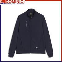 DIADORA UTILITY FELPA DA LAVORO DONNA SWEATSHIRT FZ ATHENA BLU