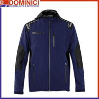SPARCO GIACCA SOFT SHELL TECH SEATTLE (BLU MARINO)