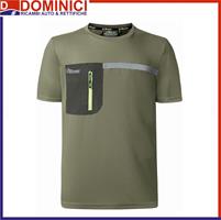 U-POWER T-SHIRT DA LAVORO CHRISTAL BURNT OLIVE