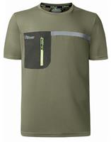 U-POWER T-SHIRT DA LAVORO CHRISTAL BURNT OLIVE