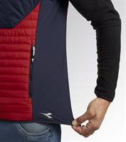 DIADORA SMANICATO EXTRA LIGHT VEST (ROSSO SAMBA/BLU SAFFIRO)
