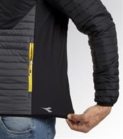DIADORA GIUBBOTTO LIGHT JACKET COLOR BLOCK (NERO/VERDE/GIALLO)