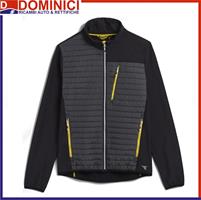 DIADORA GIUBOTTO HYBRID SWEAT-JACKET  (NERO/VERDE/GIALLO)
