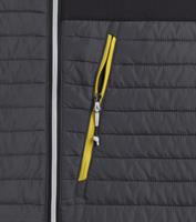 DIADORA GIUBOTTO HYBRID SWEAT-JACKET  (NERO/VERDE/GIALLO)