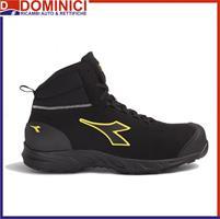 DIADORA SCARPA ANTINFORTUNISTICA FLY LITEBASE MID S3 (NERO/NERO)