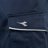 DIADORA UTILITY PANTALONE LAVORO PANT STAFF STRETCH CARGO BLU