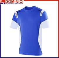 SPARCO T-SHIRT TECNICA SKID COLLECTION AZZURRO