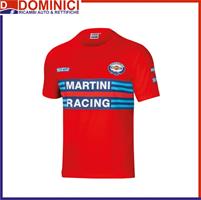 SPARCO T-SHIRT DA LAVORO MARTINI RACING ROSSO