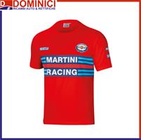 SPARCO T-SHIRT DA LAVORO MARTINI RACING ROSSO