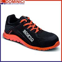 SPARCO SCARPA ANTINFORTUNISTICA S1P SRC PRACTICE NERO/ROSSO