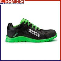 SPARCO SCARPA ANTINFORTUNISTICA S1P SRC PRACTICE NERO/VERDE