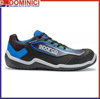SPARCO SCARPA ANTINFORTUNISTICA S1P SRC DRAGSTER NERO/AZZURRO