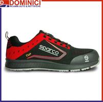 SCARPA ANTINFORTUNISTICA SPARCO S1P CUP NERO/ROSSO