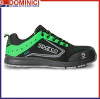 SCARPA ANTINFORTUNISTICA SPARCO S1P CUP NERO/VERDE