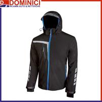 U-POWER GIACCA DA LAVORO SOFTSHELL QUICK BLACK CARBON