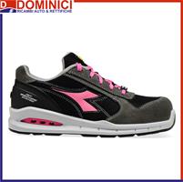 DIADORA SCARPA ANTINF. RUN NET AIRBOX LOW S1P SRC GRIGIO/NERO