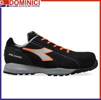 DIADORA SCARPA ANTINF. GLOVE MDS LOW S3 BLU SCURO/ARANCIO